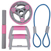 Multifunctional Abdominal Wheel Pull Strap Gym Fitness Training Set